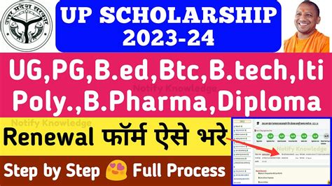 upscholarship sarkarijob.co|UP Scholarship 2023 स्कालरशिप का फॉर्म यह भरे.